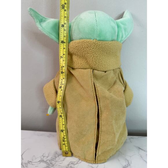 Star Wars Grogu Plush Baby Yoda Small 10" Disney Licensed Mandalorian Jedi Doll - Picture 3 of 4